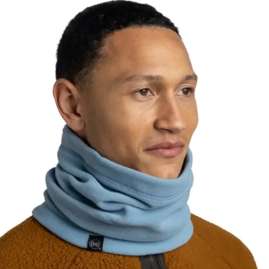 Buff Polar Neck Warmer Solid Lake Blue